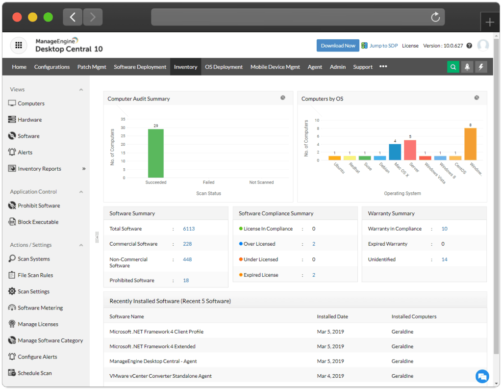 Assets Explorer for IT Resources Management - Kidan