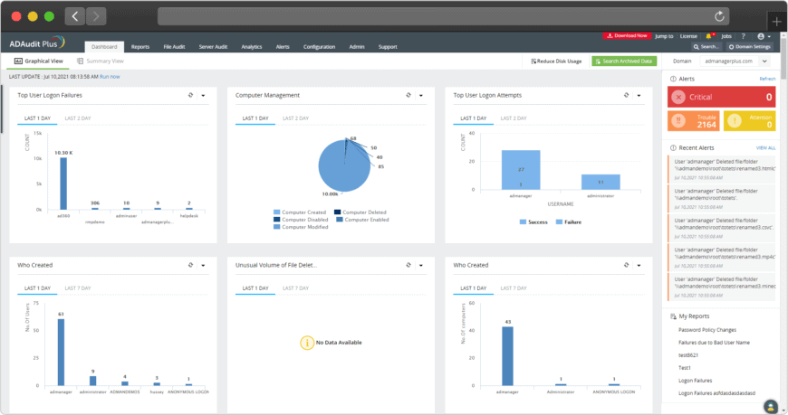 Kidan - ManageEngine ADAudit Plus